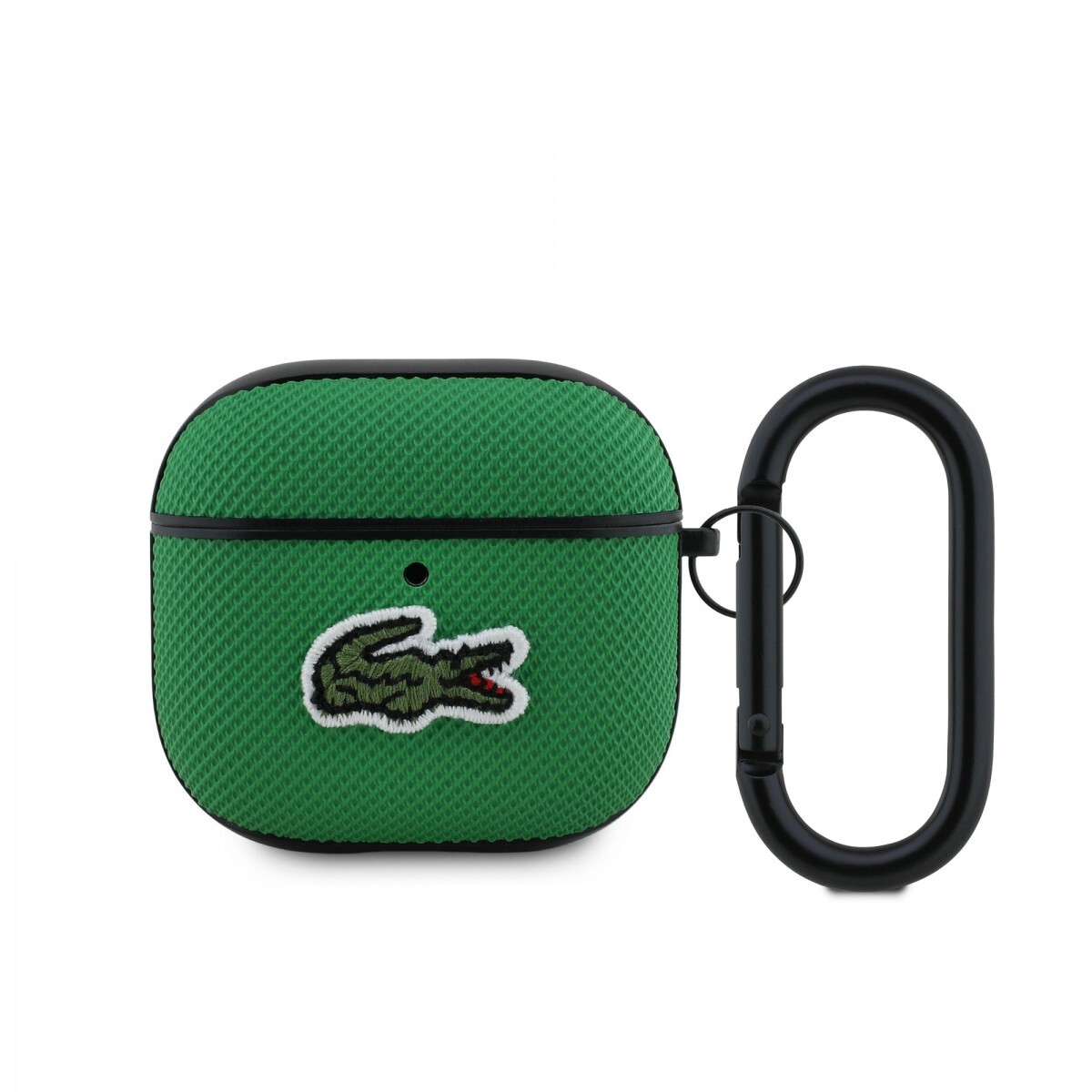 Pouzdro Lacoste Petit Pique Croc Logo Patch pro AirPods 4 Green