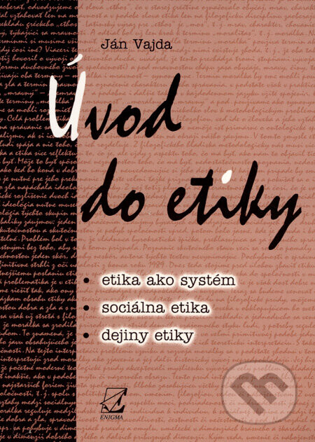 Úvod do etiky - Ján Vajda
