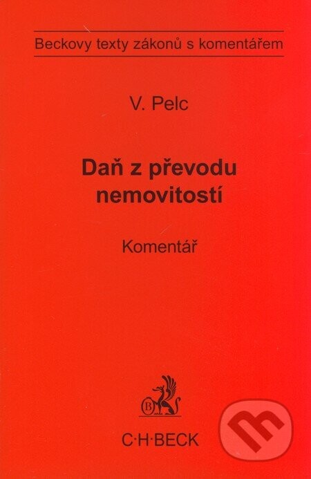 Daň z převodu nemovitostí - Vladimír Pelc