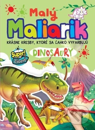Malý maliarik - Dinosaury - Foni book