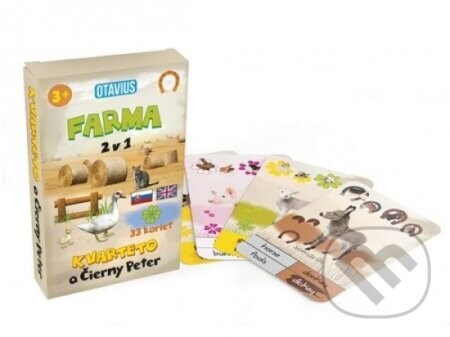 Kvarteto - Farma a čierny Peter 2v1 - OTAVIUS
