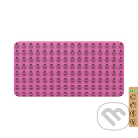 Biobuddi stavebnica: melónovo ružová podložka - BiOBUDDi Group b.v.