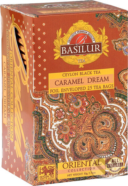 BASILUR Orient Caramel Dream papier 25x2g - Bio - Racio