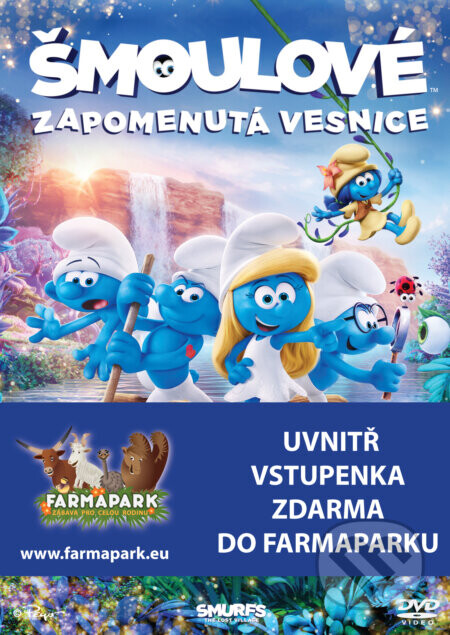 Šmoulové: Zapomenutá vesnice DVD