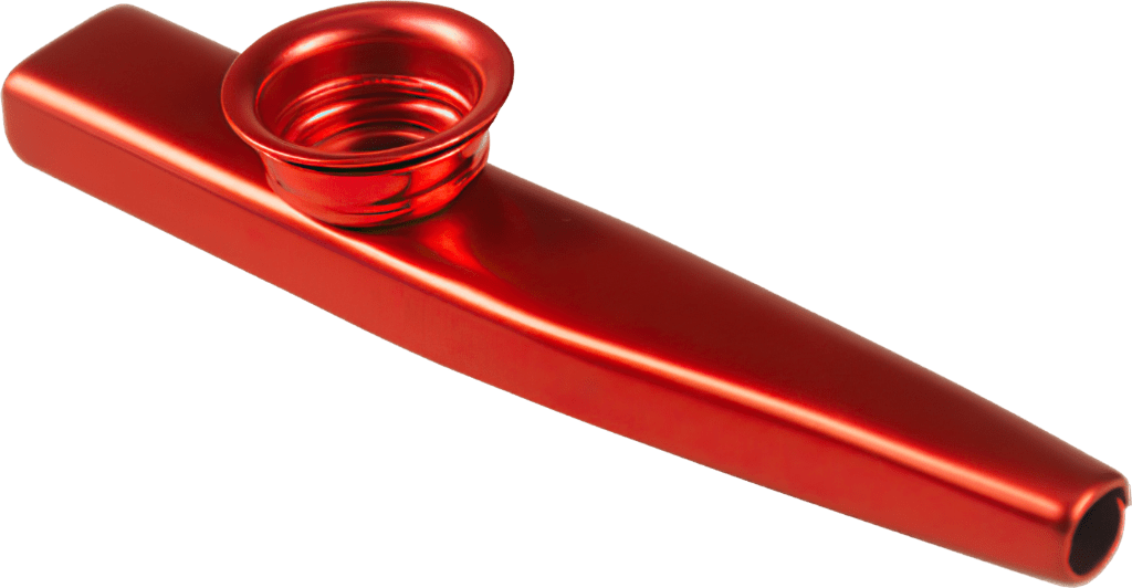 Hudební dechový nástroj Kazoo - Červené