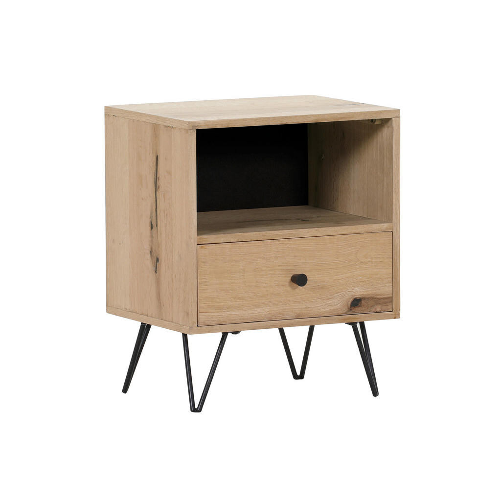 Landscape NOČNÍ STOLEK, dub, barvy dubu, 45/55/35 cm