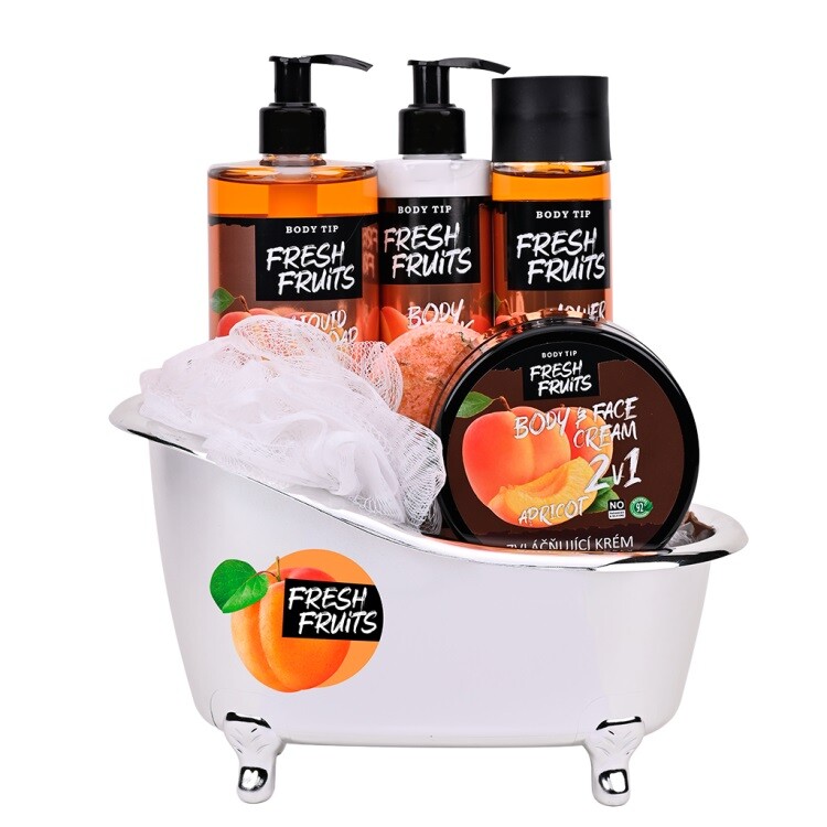 Vivaco Body Tip Dárková vanička kosmetiky s meruňkovým olejem