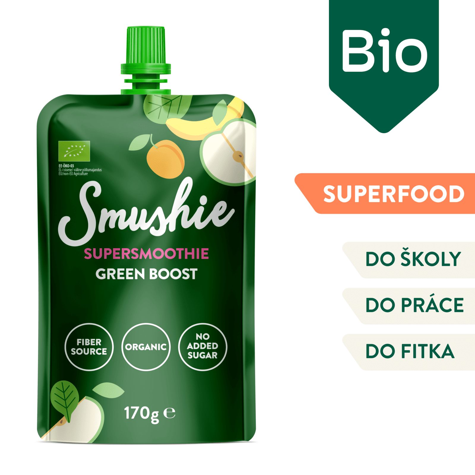 Salvest SMUSHIE Smushie BIO Green Boost (170 g)