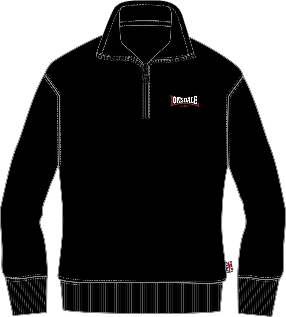 Lonsdale Men's sweatshirt quarter zip regular fit