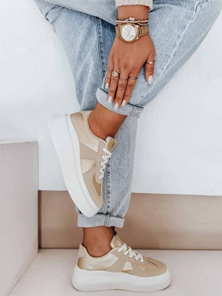 Sneakersy damskie na platformie MODNIKKI niebieskie Dstreet ZY1003