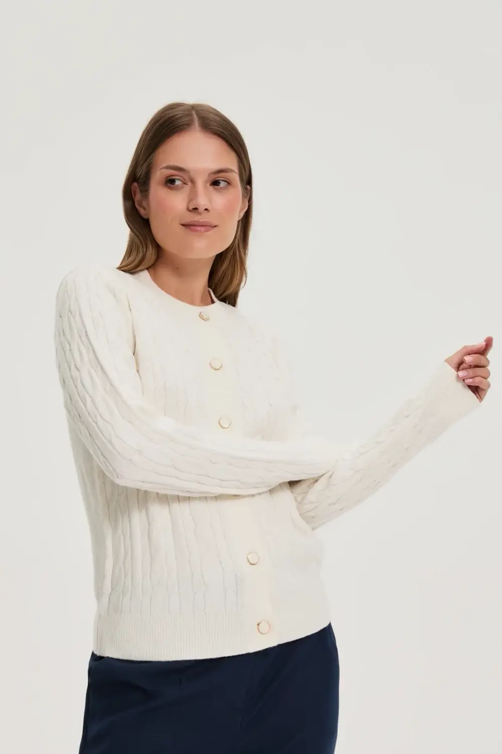 Marisse WOMEN'S SWEATER Z-SW-4835 OFF WHITE