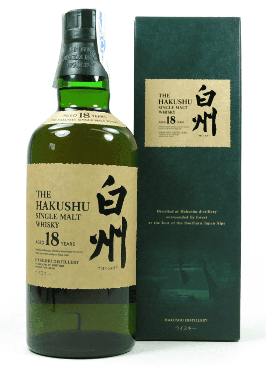 Suntory Hakushu 18 yo 43% 0,7 l