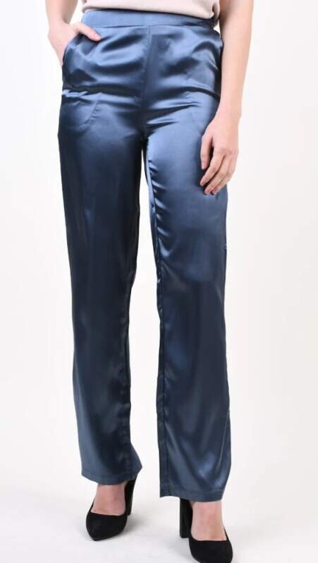 Saténové kalhoty VILA