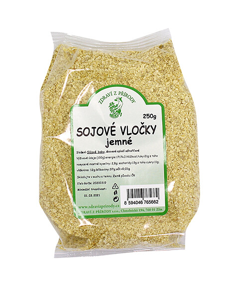 Vločky sojové jemné 250 g DMT 10/2025