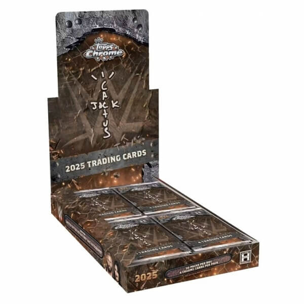 2025 Topps Chrome WWE Wrestling Cactus Jack Hobby Box
