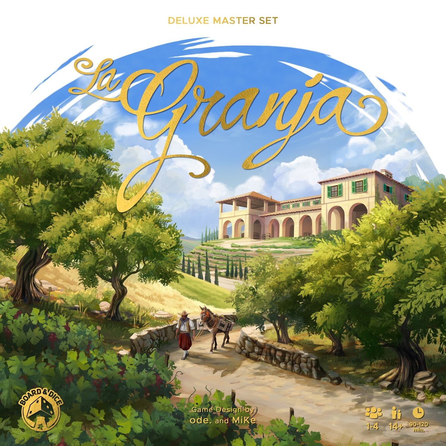 TLAMA games Rozbaleno - La Granja: Deluxe Master Set (lehce poškozeno)