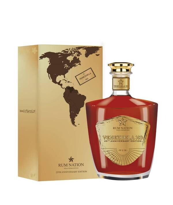 Rum Nation Venezuela X.O. 25th Anniversary 43,0% 0,7 l