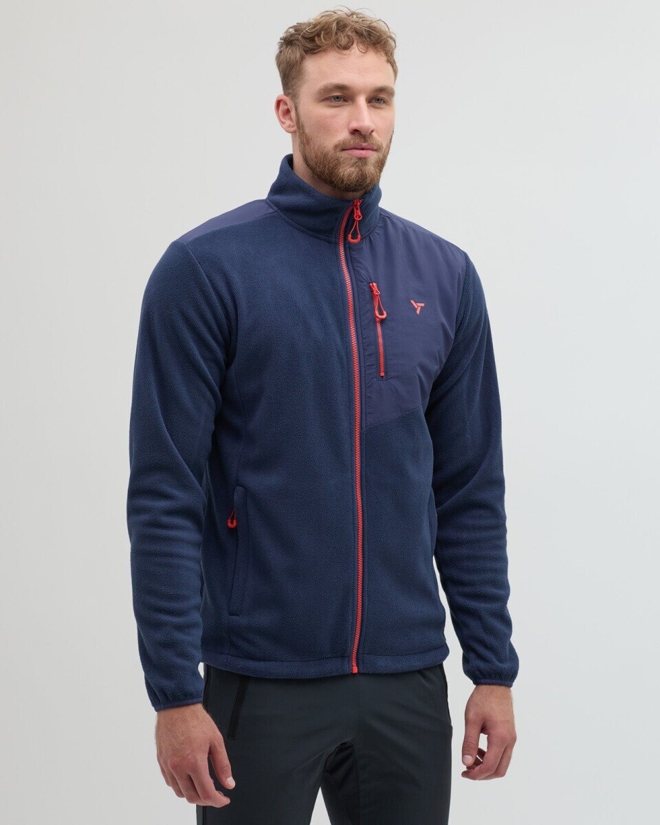 Pánská mikina silvini anterselvo modrá/červená s