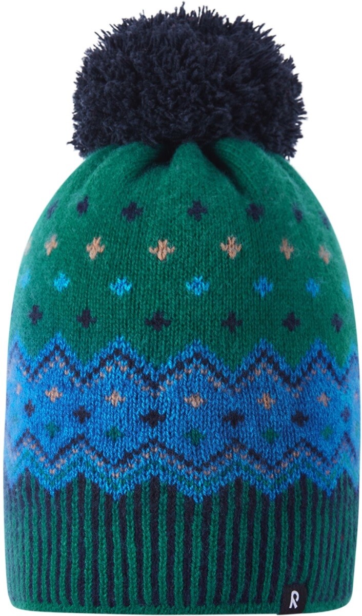 Dětská zimní čepice reima pohjoinen modrá 56-58