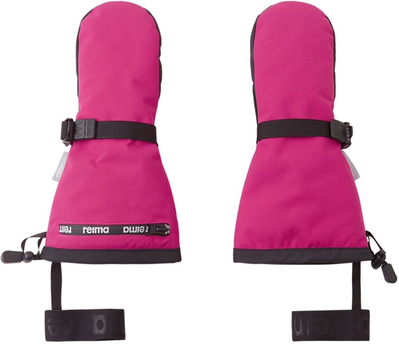 Dětské lyžařské rukavice reima snoukka tmavě růžová 8