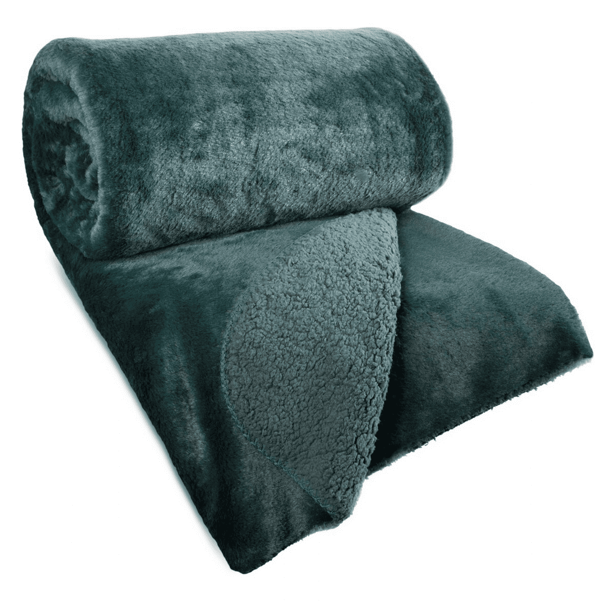 Přehoz na sedačku - pohovku - deka BERTA zelená 170x210 cm Mybesthome