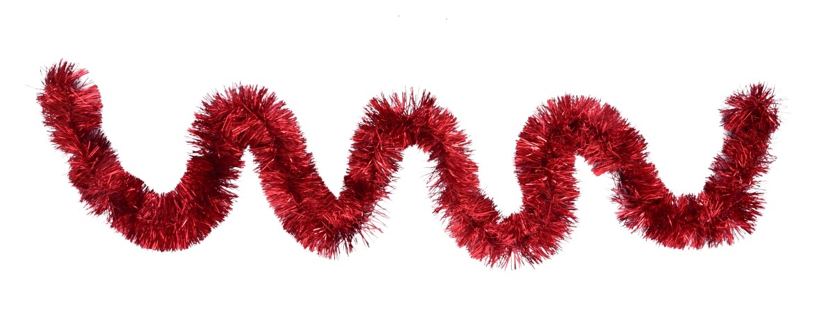 RUBÍNOVÝ LESK | vánoční dekorační řetěz | 200 cm