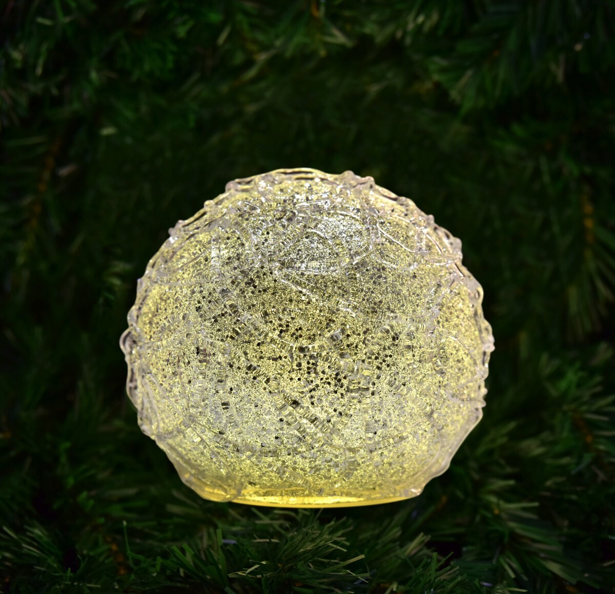 LEDOVÁ PERLA | XL světelná LED koule | 15 cm