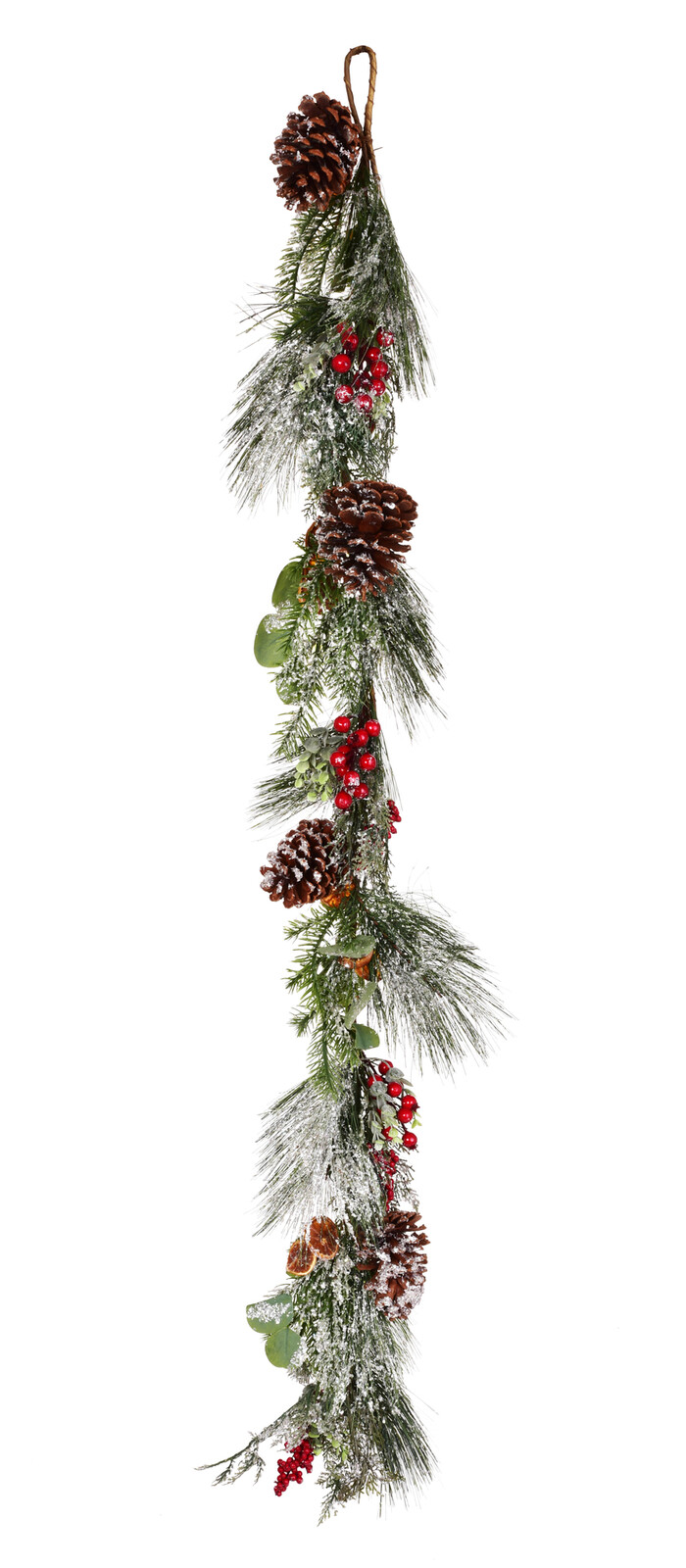 ZIMNÍ LES | vánoční girlanda XXL | 150 cm