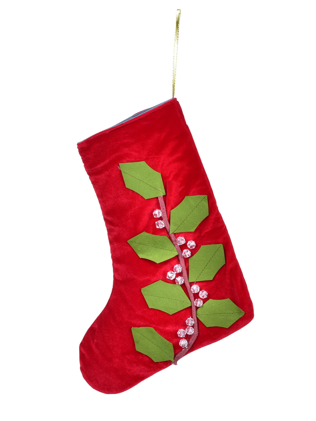 MIKULÁŠSKÁ NADÍLKA | punčocha s motivem cesmíny | 35 cm