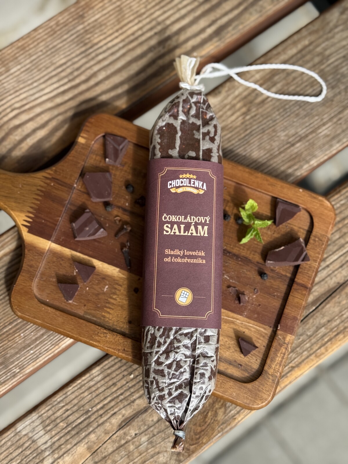 Chocolenka Čokoládový lovečák – Mandle (Tmavá čokoláda)