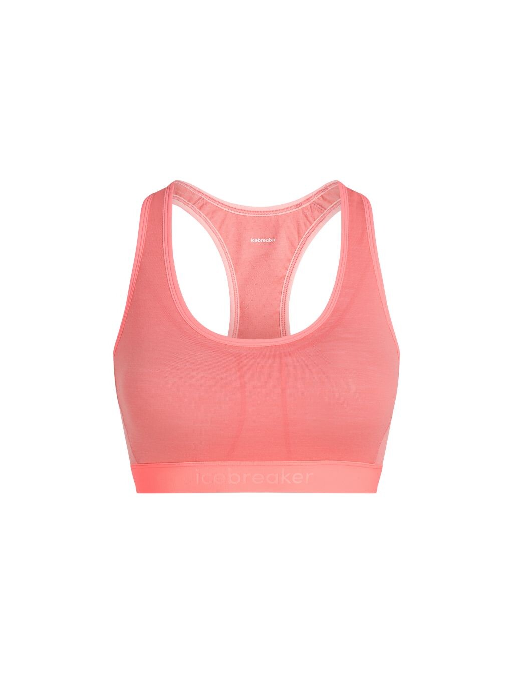 ICEBREAKER Wmns 125 ZoneKnit Racerback Bra, Acid Pink velikost: L