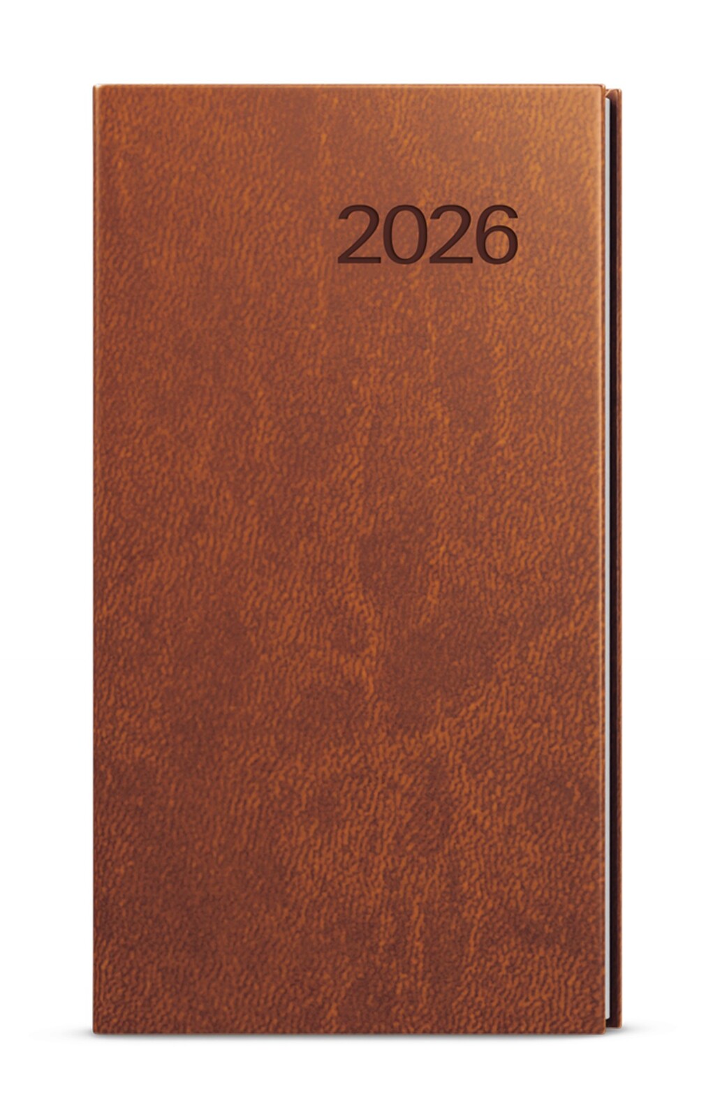 Týdenní kapesní diář 2026 Vivella - hnědý