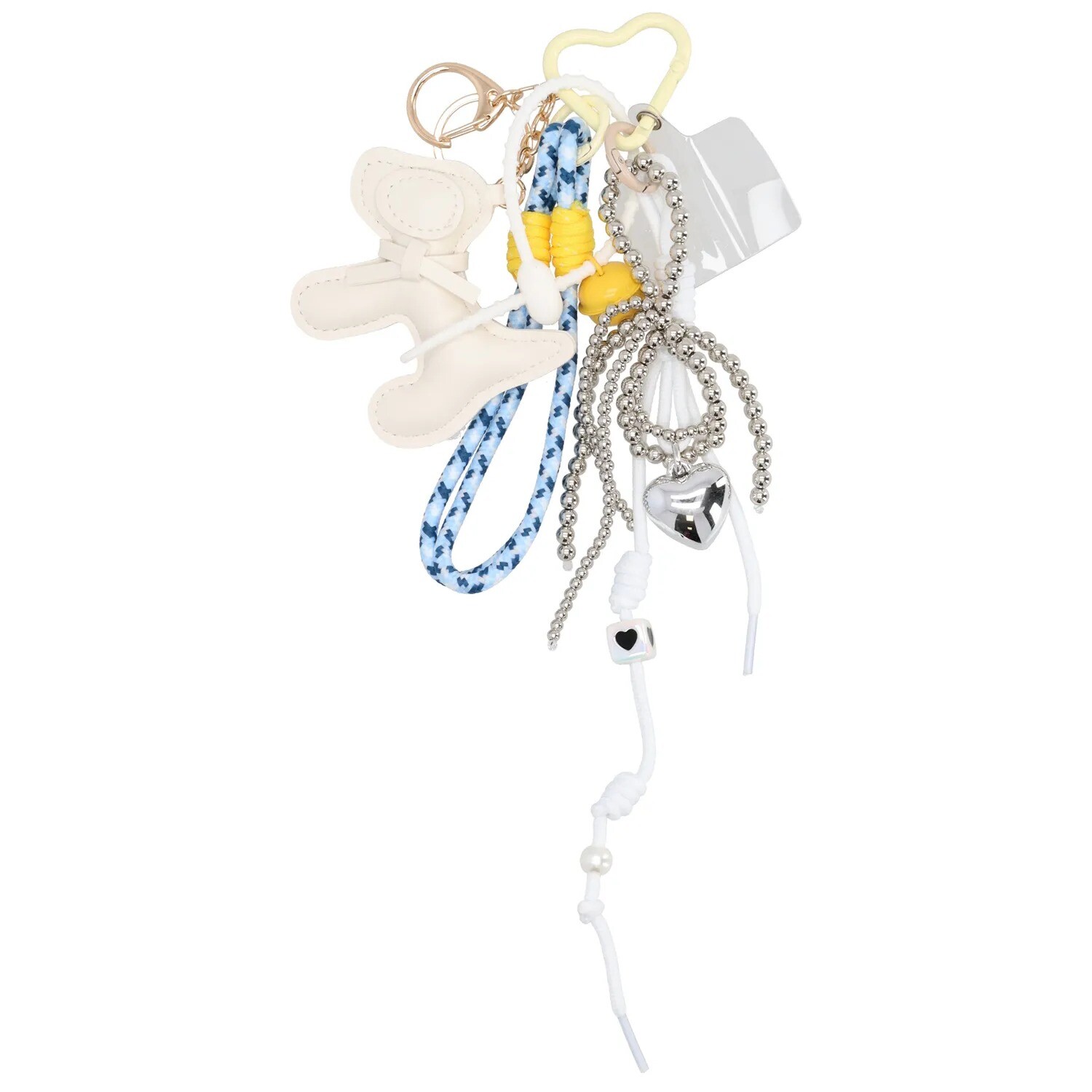 Charm London Stýlový přívěsek Trendy Bag Charm - bílý