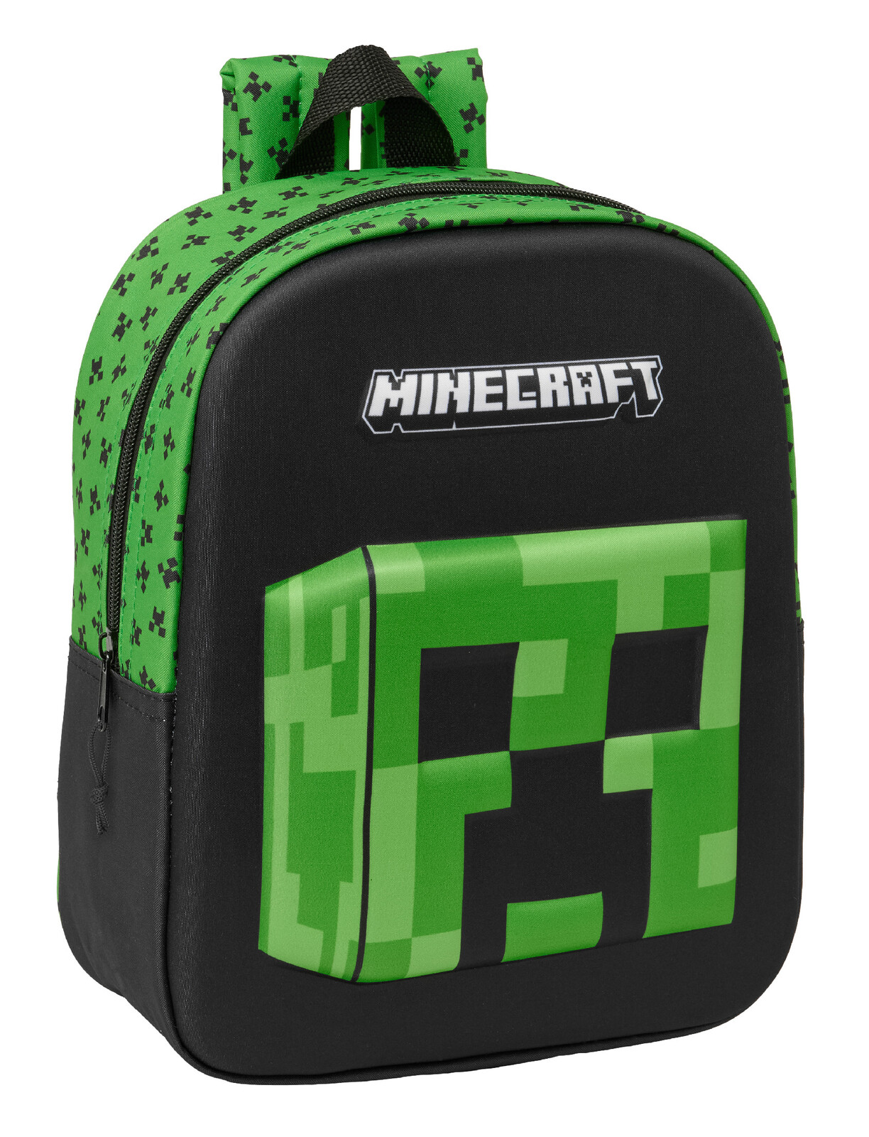 Dětský 3D mini batoh Minecraft Safta 6 L - černý