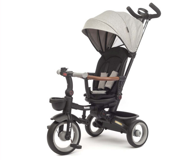 Dětská tříkolka TWINKLE šedá