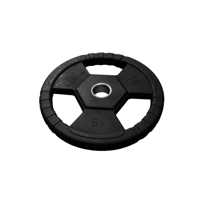 Body Solid OLYMPIJSKÝ KOTOUČ POGUMOVANÝ 15 KG