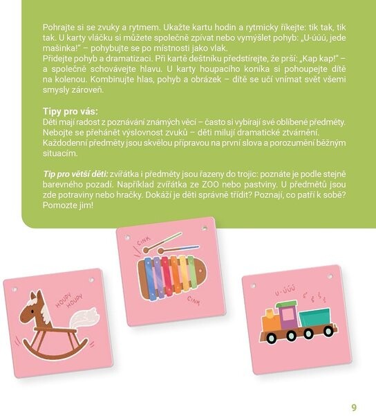 Véééliké první karty Pro batolata