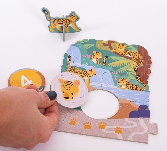 Véééliké puzzle loto Výlet do ZOO