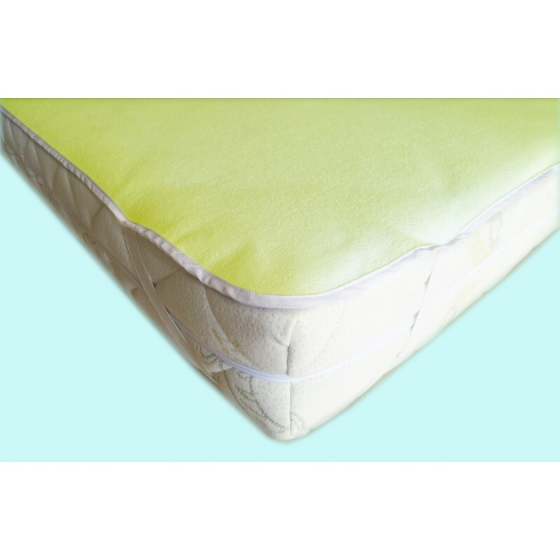 Polášek Holešov PU chránič froté žlutá 90x200, 90x200 cm, Žlutá cm