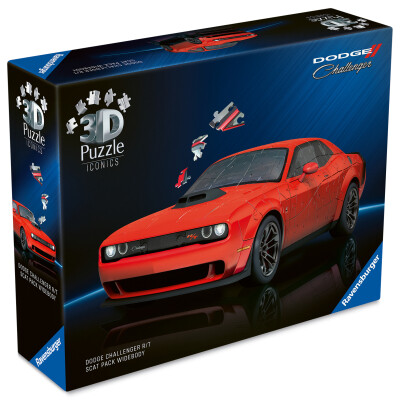Puzzle 3D Iconics: Dodge Challenger R/T Scat Pack Widebody