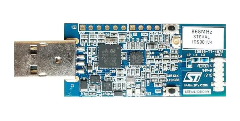 Stmicroelectronics Steval-Ids001V4 Demo Board, Sub-Ghz Low Data-Rate Txrx
