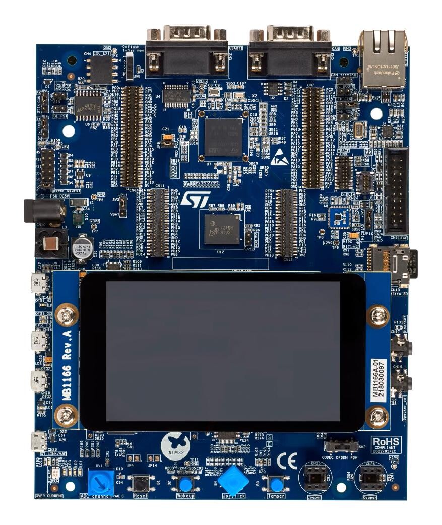 Stmicroelectronics Stm32H757I-Eval Eval Board, Arm Cortex-M4/cortex-M7