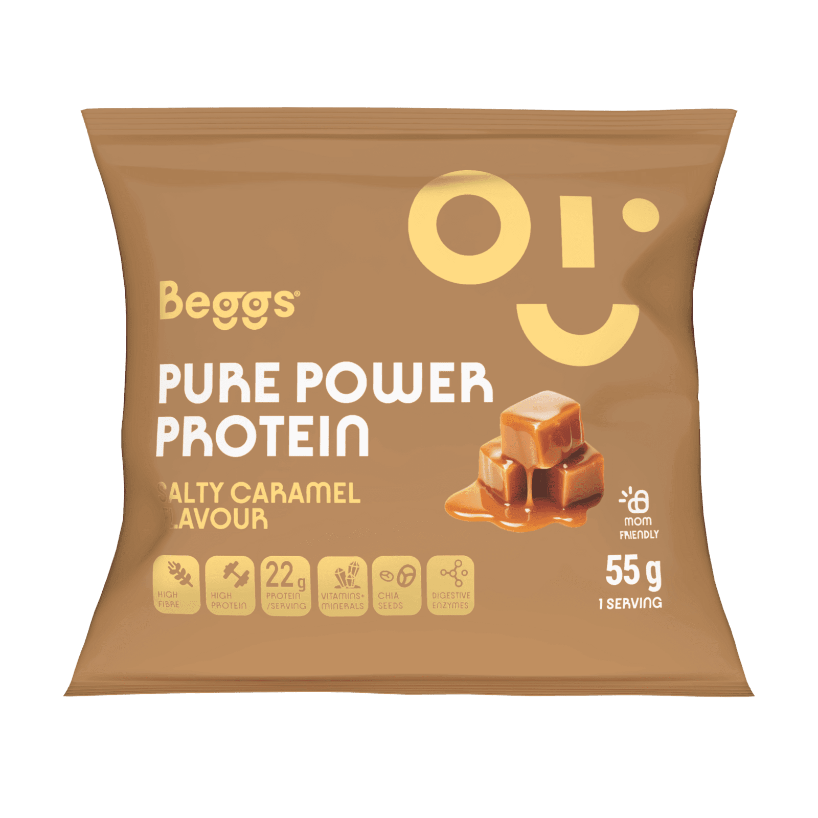 BEGGS Pure Power Protein Salty Caramel 55 g