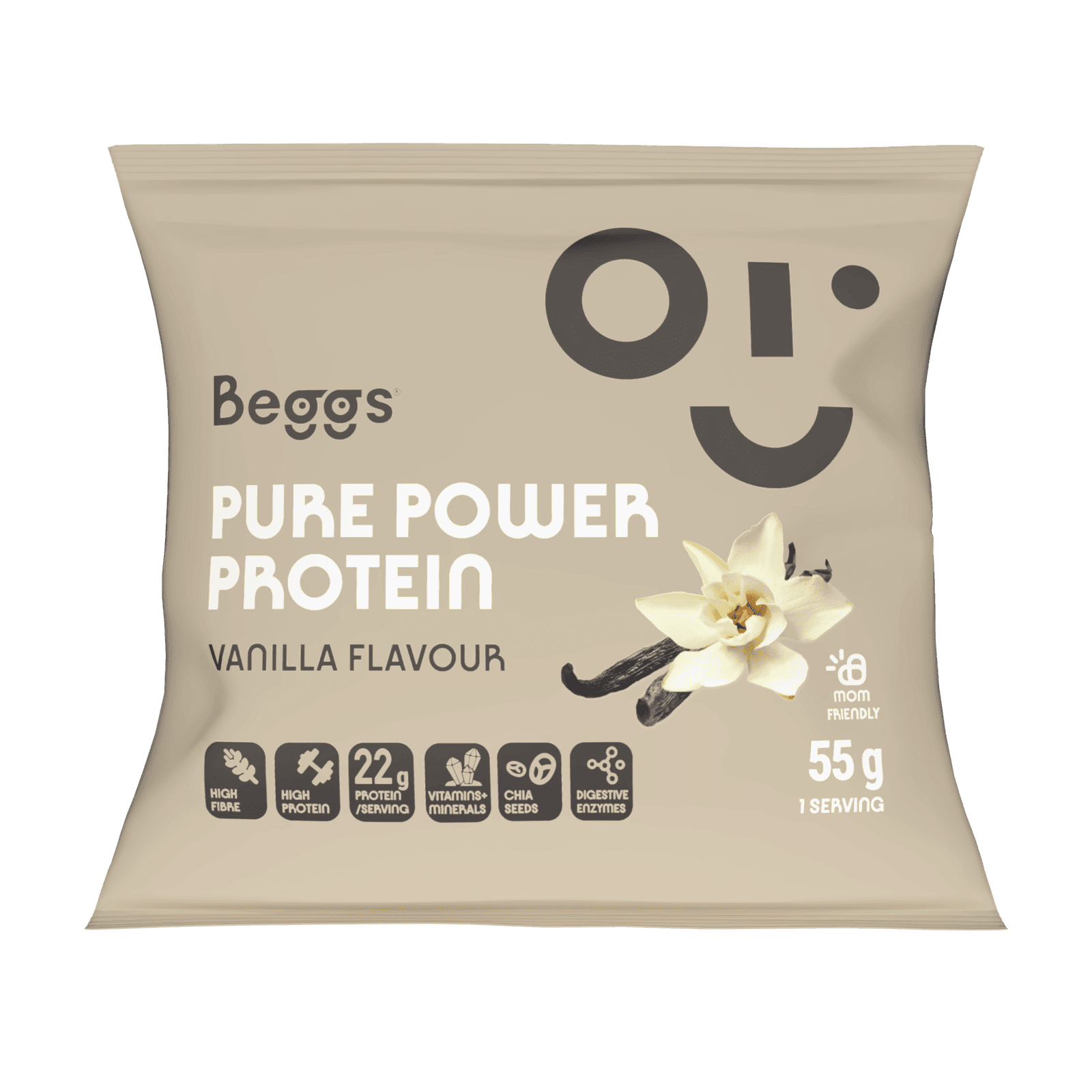 BEGGS Pure Power Protein Vanilla 55 g
