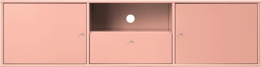 Růžový TV stolek 161x42x45 cm Mistral – Hammel Furniture