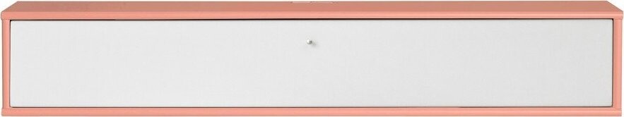 Bílý/růžový TV stolek 133x22x32,5 cm Mistral – Hammel Furniture