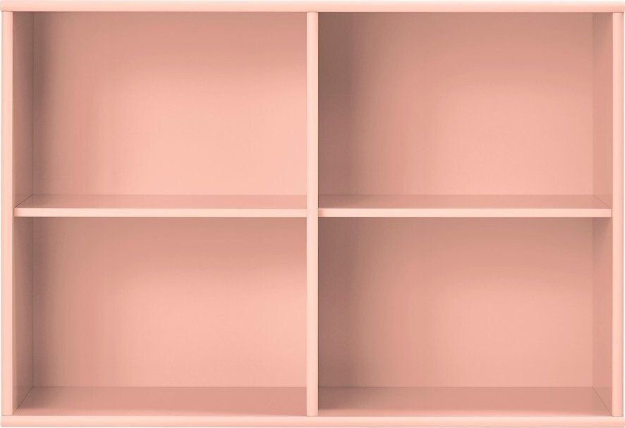 Růžová závěsná knihovna 89x61x32,5 cm Mistral – Hammel Furniture