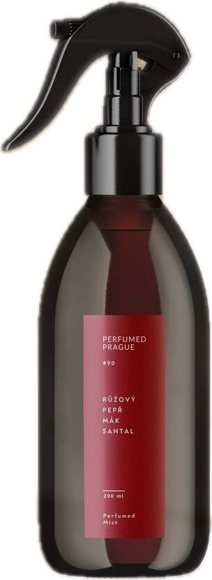 Interiérová vůně 200 ml #90 Pink Pepper, Poppy, Sandalwood – Perfumed Prague