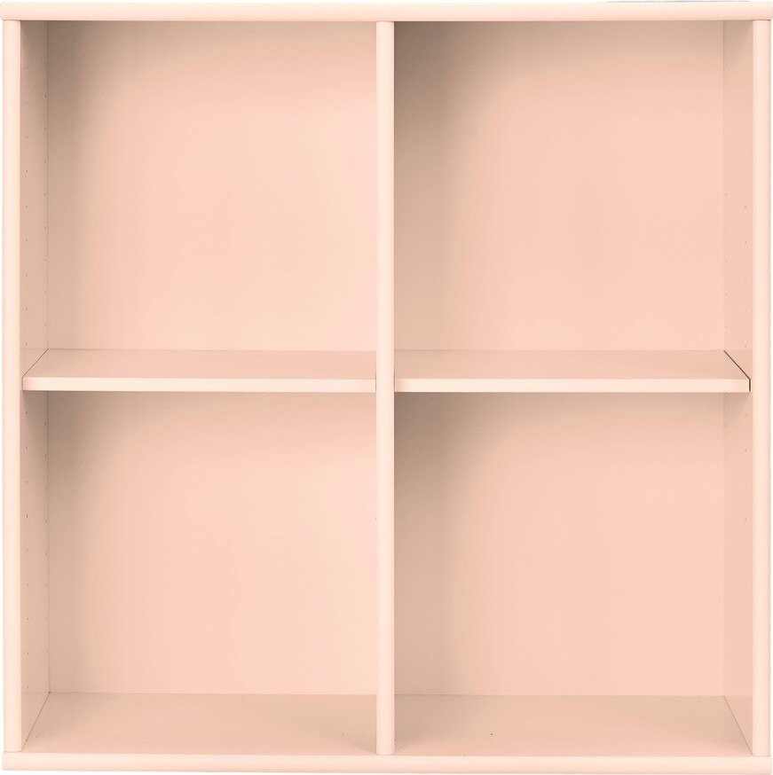 Světle růžová závěsná knihovna 70x70x27 cm Mistral – Hammel Furniture