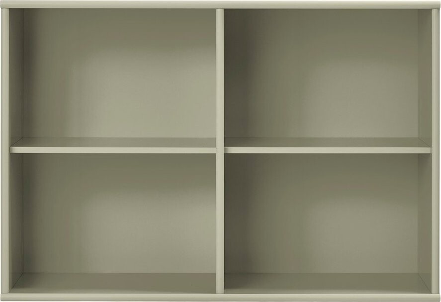 Khaki závěsná knihovna 89x61x32,5 cm Mistral – Hammel Furniture